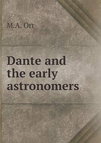 9785518823662: Dante and the early astronomers