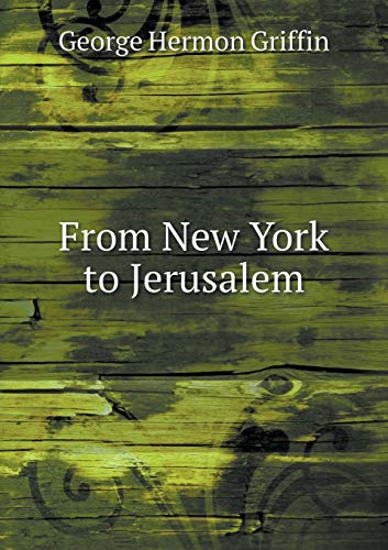 9785518829657: From New York to Jerusalem