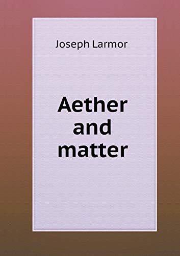 9785518861442: Aether and matter