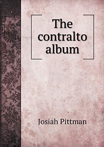Beispielbild fr The Contralto Album zum Verkauf von Buchpark