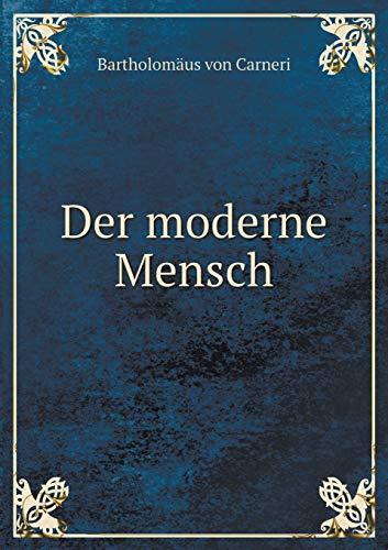 9785518956476: Der moderne Mensch