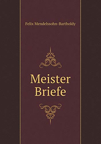 9785518959392: Meister Briefe