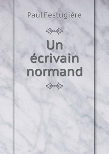 9785518973527: Un crivain normand (French Edition)