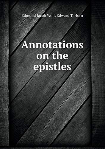 9785519010078: Annotations on the epistles