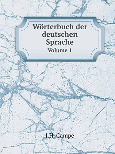 9785519058032: Wrterbuch der deutschen Sprache Volume 1