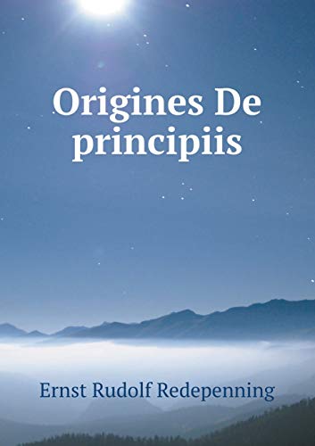 9785519065429: Origines De principiis