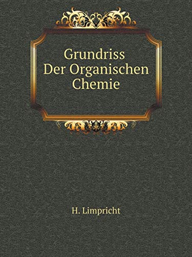 9785519075985: Grundriss Der Organischen Chemie