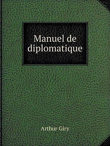 9785519121248: Manuel de diplomatique