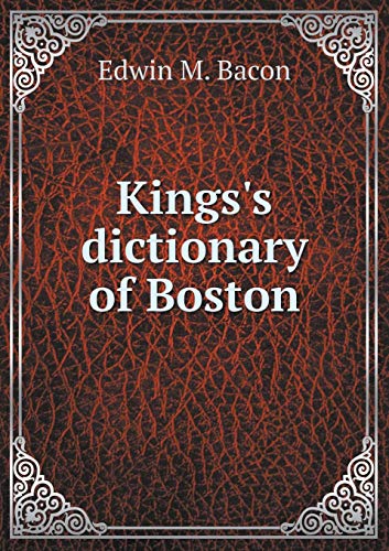 9785519131612: Kings's dictionary of Boston