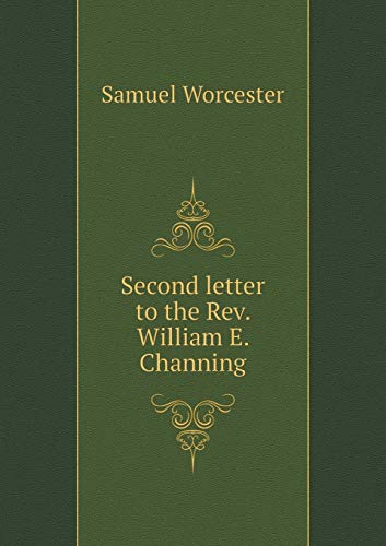 9785519132367: Second letter to the Rev. William E. Channing