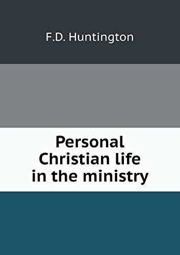 9785519132909: Personal Christian life in the ministry