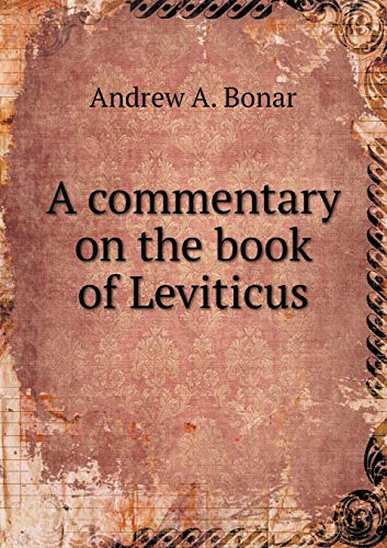 9785519134873: A commentary on the book of Leviticus