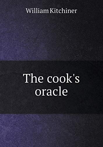 Stock image for The Cook`s Oracle for sale by Buchpark