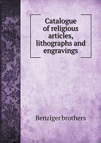 9785519251709: Catalogue of religious articles, lithographs and engravings