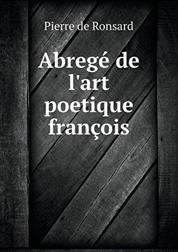 9785519314688: Abreg de l'art poetique franois