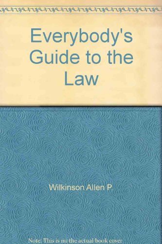 9785551776451: Everybody's Guide to the Law