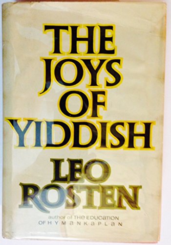 Imagen de archivo de The Joys of Yiddish a la venta por ThriftBooks-Atlanta