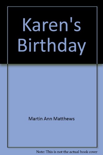 Karen's Birthday (9785552849741) by Martin, Ann Matthews