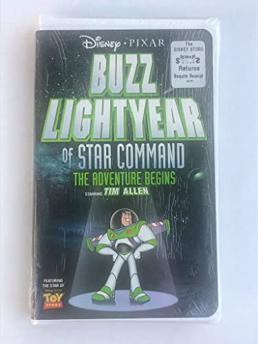 9785556167438: Buzz Lightyear of Star Command: The Adventure Begins [USA] [VHS]