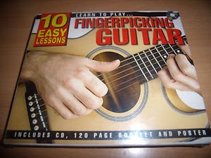 10 EASY LESSONS FINGERPICKING GUITAR DVD AND BOOKLET IN PLASTIC CASE (9785559035390) by TURNER; Gary