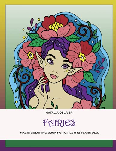 Stock image for Fairies.: Magic coloring book for girls 8-12 years old. for sale by Ria Christie Collections