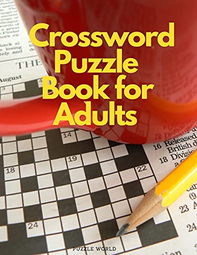Imagen de archivo de Crossword Puzzle Book for Adults a la venta por GF Books, Inc.