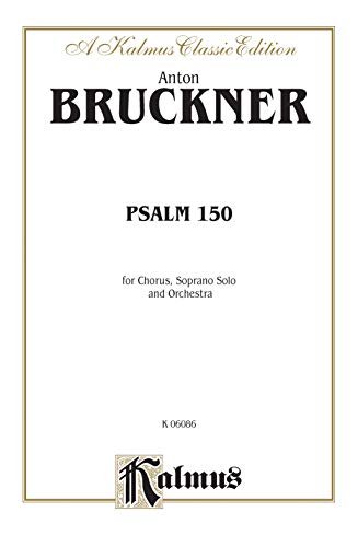 9785769244711: Psalm No. 150: SATB divisi with S Solo (Orch.) (German Language Edition) (Kalmus Edition) (German Edition)