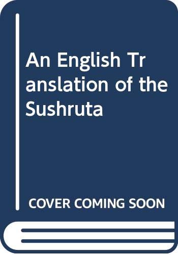 Stock image for An English Translation of the Sushruta for sale by Mispah books
