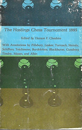 Stock image for The Hastings Chess Tournament 1895. Con for sale by The Oregon Room - Well described books!