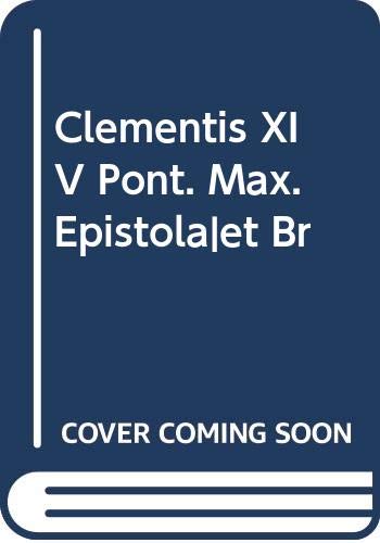 9785874327057: Clementis XIV Pont. Max. Epistolet Br