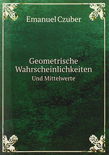 Beispielbild fr Geometrische Wahrscheinlichkeiten Und M zum Verkauf von Reuseabook