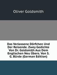 Das Verlassene DÃ£Â¶rfchen Und Der Reisen (9785876088635) by Goldsmith Oliver