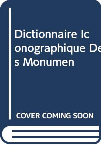 9785876152831: Dictionnaire Iconographique Des Monumen