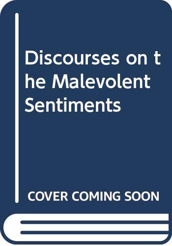 9785876324368: Discourses on the Malevolent Sentiments
