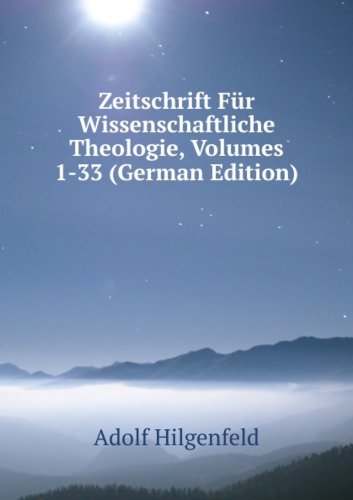 9785876338051: Zeitschrift Fr Wissenschaftliche Theol