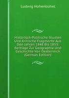 9785876367594: Historisch-Politische Studien Und Kriti