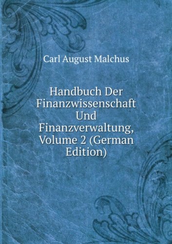 9785877010260: Handbuch Der Finanzwissenschaft Und Fin