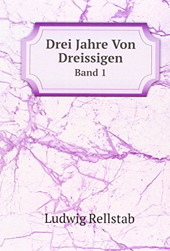 Stock image for Drei Jahre Von Dreissigen for sale by PBShop.store US