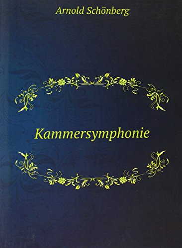 Beispielbild fr Kammersymphonie German Edition zum Verkauf von Buchpark