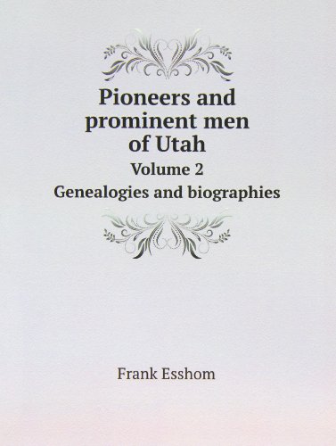 9785879587937: Pioneers and Prominent Men of Utah