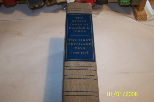 Stock image for The secret diary of Harold L. Ickes for sale by HPB-Diamond