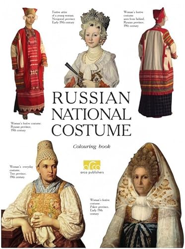 Stock image for Russian National Costume Colouring Book for sale by GF Books, Inc.