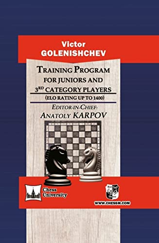 Training program for juniors and 3rd category players (ELO rating up to  1400)