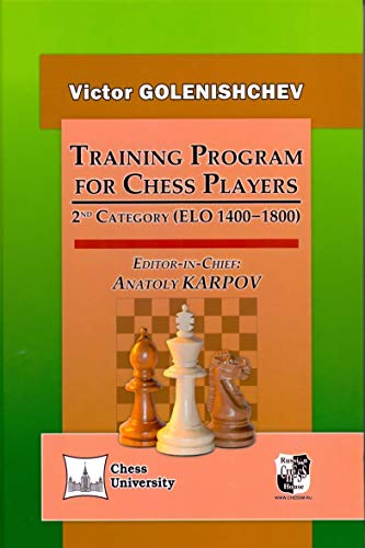 Beispielbild fr Training Program for Chess Players.2nd Category (ELO 1400-1800) (na anglijskom ja zum Verkauf von WeBuyBooks