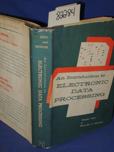 Stock image for Introduction to Electronic Data Processing for sale by dsmbooks