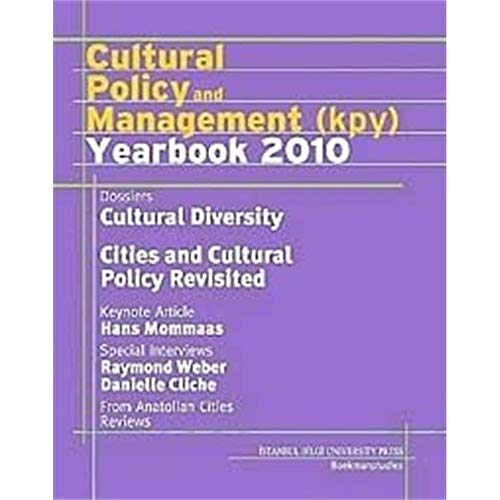 Stock image for Cultural Policy and Management (KPY) Yearbook 2010 for sale by medimops