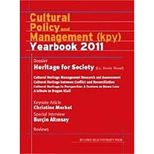 Stock image for Cultural Policy and Management (kpy) Yearbook 2011 for sale by medimops