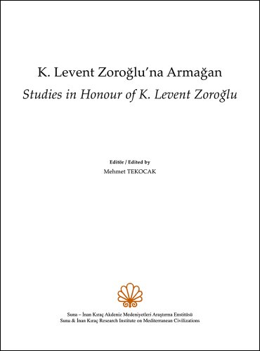 Studies in honour of K. Levent Zoroglu = K. Levent Zoroglu'na armagan.