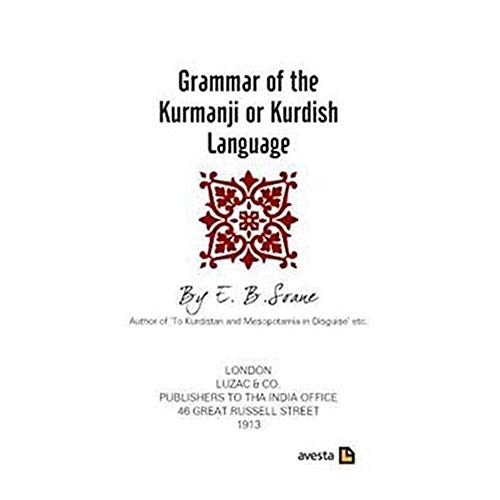 Stock image for Grammar of the Kurmanji or Kurdish Language for sale by Istanbul Books