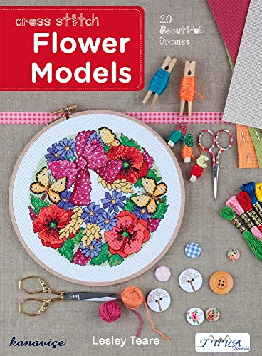 Beispielbild fr Cross Stitch Flower Models: 20 Beautiful Frames zum Verkauf von WorldofBooks